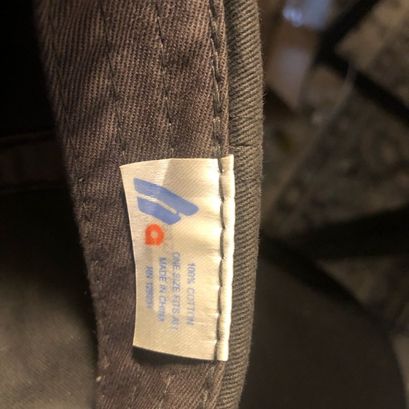 NCS Men’s Charcoal Baseball caps Size Adjustable - Picture 2 of 9